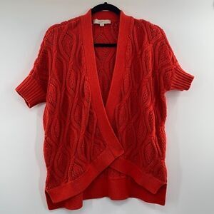 3For$20 Loft Orange Knitted Cardigan size: XS